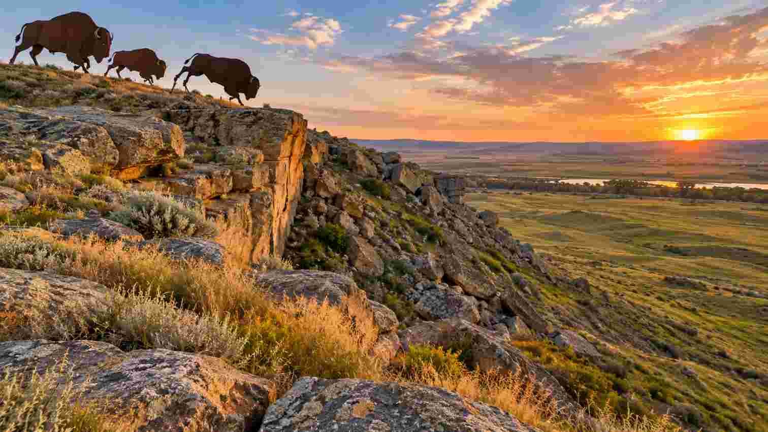First Peoples Buffalo Jump State Park