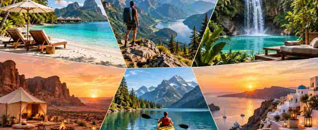 6 Best Places to Travel for Adventure and Relaxation