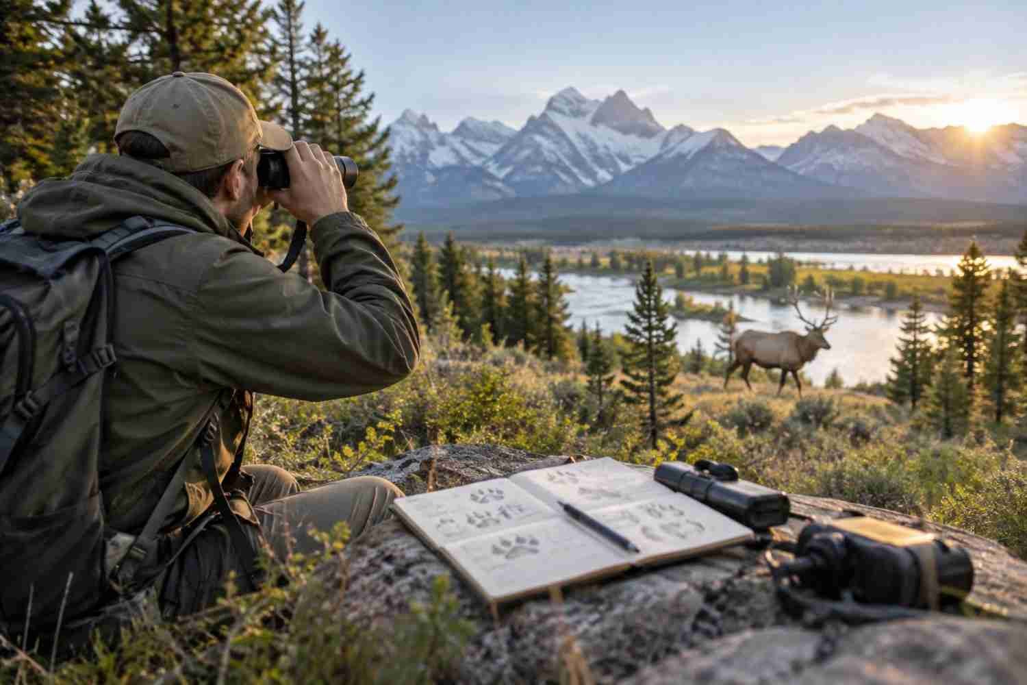 How Naturalists Track Wild Animals in Their Natural Habitats