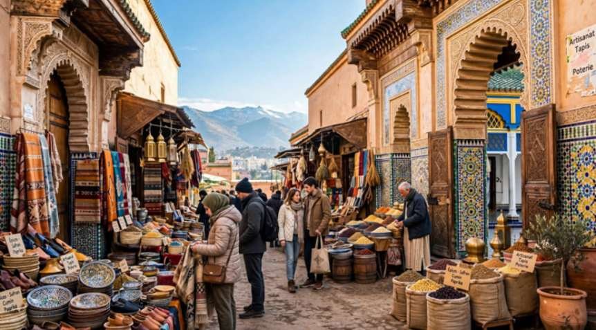 Marrakesh, Morocco Crisp Nights and Sunny Souks