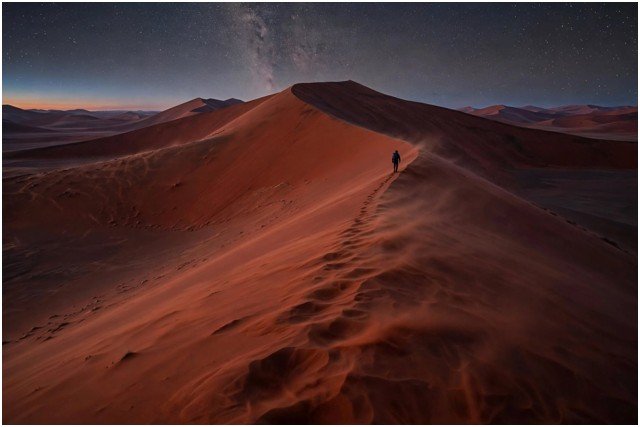The Namib Desert, Namibia: Monolithic Dunes