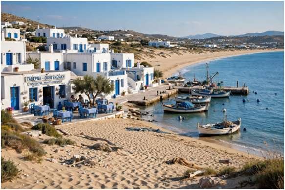 Trade Santorini for Paros and Naxos
