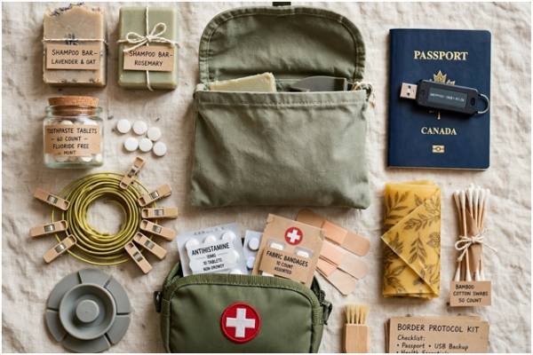 Health, Toiletries, and Border Protocol
