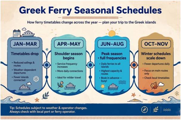 Cracking Ferry Schedules and Seasonal Timetables