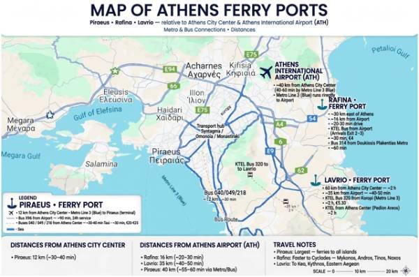 Master the Ports: Piraeus, Rafina, and Lavrio