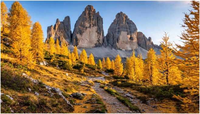The Italian Dolomites (September to Early October)