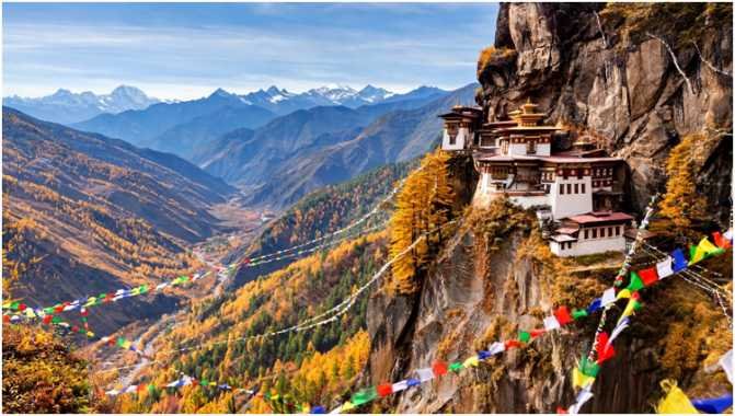 The Kingdom of Bhutan (Late September to November)