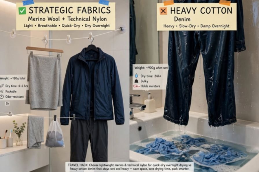Strategic Fabric Selection Over Garment Volume