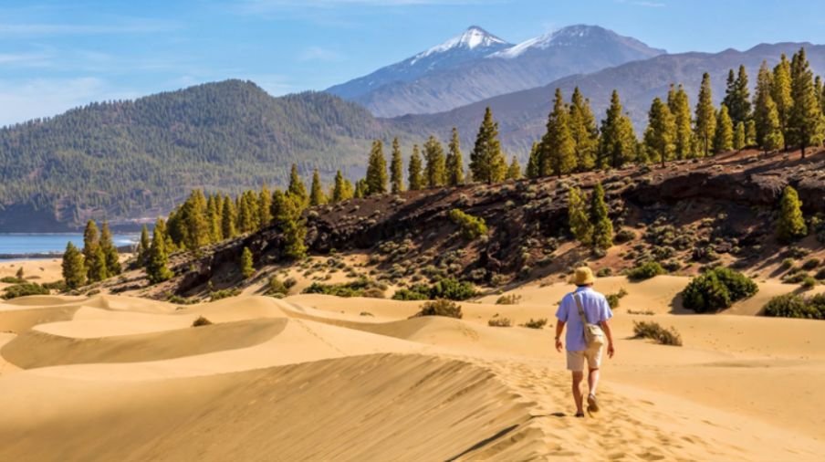 The Canary Islands, Spain Chasing Mid-Atlantic Warmth