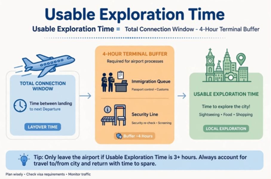 The Real Transit Math Calculating Usable Time