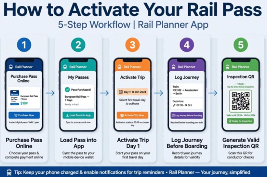 The Step-by-Step Workflow Activating and Logging Journeys