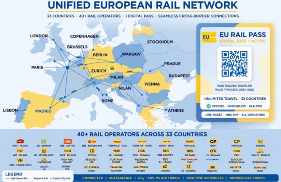 What Top Multi-Country Rail Passes Actually Offer
